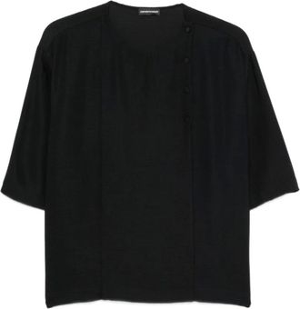Emporio Armani Donna, Top, Nero, S, new