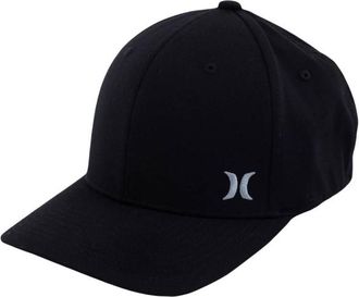 Hurley Micro Icon Flex Hat Cap f&uuml;r Herren | schwarz