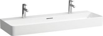 Laufen Lavabo Laufen Val, Bajo Encimera, 2 Agujeros Para Grifo, Con