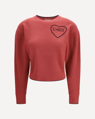 Chlo&eacute; Cropped Pullover Female S