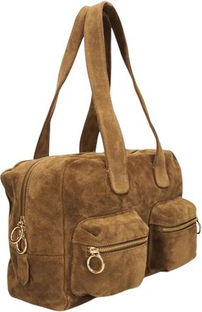 Unisa Zlatte - Dames - Schoudertassen - Bruin - ONE Size - Tassen