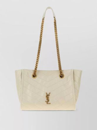 Saint Laurent niki small leather tote bag