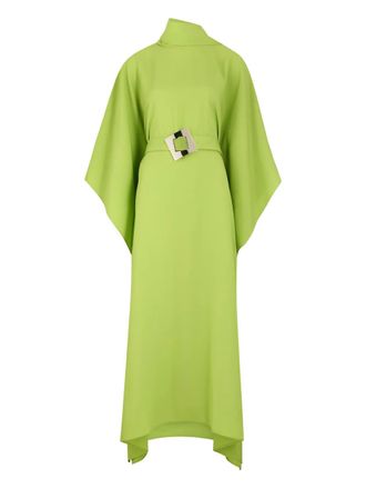 Taller Marmo Luna belted kaftan - Groen