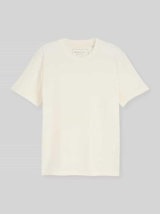 Tom Tailor Denim Regular Fit T-Shirt aus Baumwoll-Mix in Offwhite, Gr&ouml;&szlig;e XXL