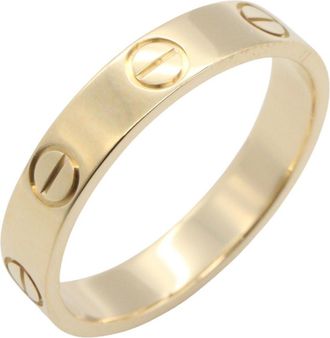 Cartier Gold Yellow Gold (18K) Band Ring (Pre-Owned)