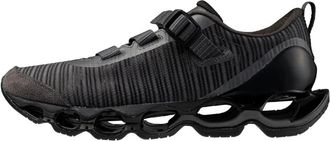 Mizuno Wave Prophecy Strap 2 - Heren - Outdoorschoenen - Zwart - 47 EU - Leer - Fitness
