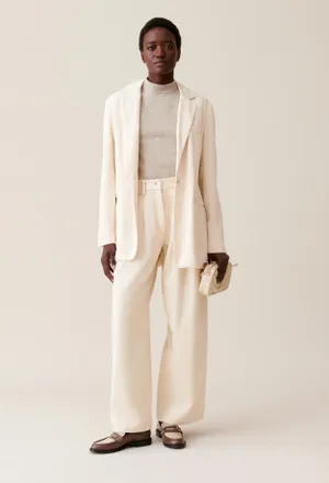 Claudie Pierlot Veste tailleur denim oversized