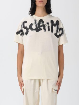 Disclaimer T-shirt in cotone con maxi logo Disclaimer