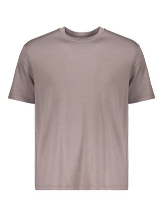 Herno T-shirt met ronde hals - Bruin