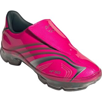 adidas Adiframe F50 Running Sneaker in Shock Pink/Green/Silver at Nordstrom, Size 11.5