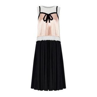 Marni Midi Dresses, female, Multicolor, Size: 2XS Sleeveless Dress