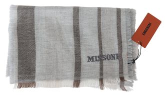 Missoni Striped Wool Scarf - Multicolor