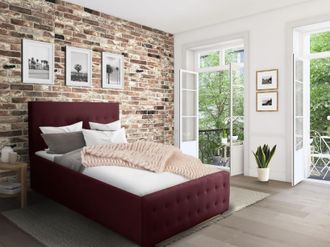 HOME AFFAIRE Polsterbett »Vaine« in 5 Breiten, auch in Länge 220 cm, incl. Roll-Lattenrost