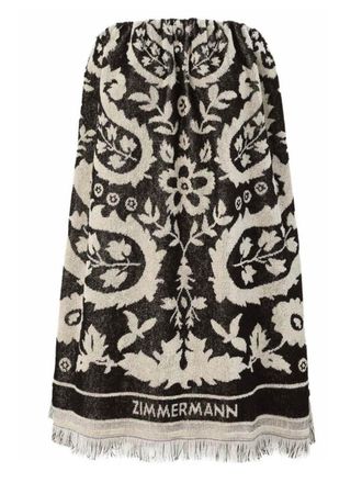 Zimmermann Rhiannon Terry Mini Dress