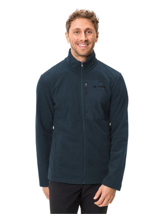 Vaude Funktionsjacke VAUDE, Herren, Gr. S, blau (schwarz sea), Web, Obermaterial: 100% Polyester, unifarben, hoch geschlossener Ausschnitt, eingesetzt einge