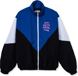 ANTI SOCIAL SOCIAL CLUB Anti Social Club Unisex ASSC X Everton FC Premier Nylon Track Jacket - Black - Size Small
