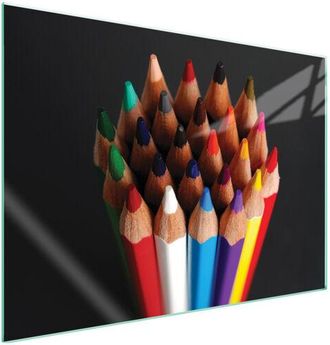 OEM Placa Protectora De Vidrio Para Estufa 70x52 Coloreada