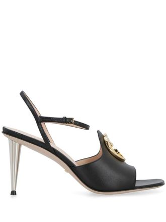 Gucci Gucci Blondie leather sandals - Black