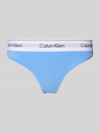 Calvin Klein Underwear Kartenetui aus echtem Rindsleder in Blau, Gr&ouml;&szlig;e XL