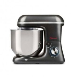Girmi IM46 Impastatrice Planetaria, 1800 w Max, 8 Litri, 6 Velocit&agrave;, Pulse, Contenitore inox, Dispositivo di sicurezza, Accessori inclusi, Grigio Antracite