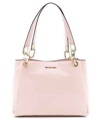 Michael Michael Kors Grote Trisha leren schoudertas - Beige
