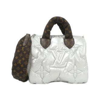 Louis Vuitton Metallic Metallic Silver Boston Bag (Pre-Owned)