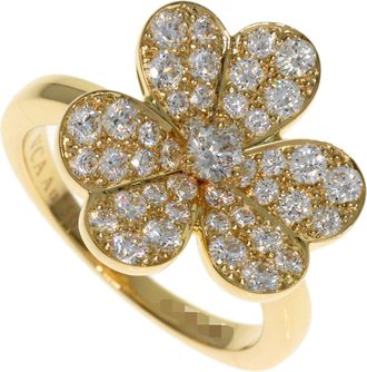 Van Cleef & Arpels Yellow Gold (18K) Band Ring (Pre-Owned)