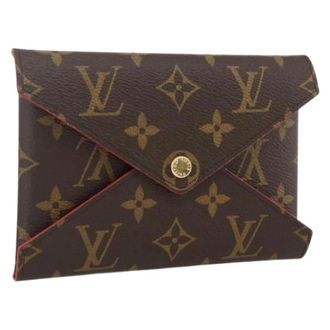 Louis Vuitton Pre-owned Wallets, female, Brown, Size: ONE SIZE Pre-owned Vintage Monogram Canvas Pouch