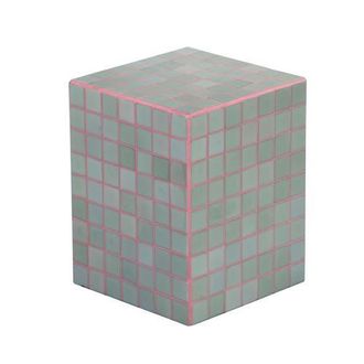 Jonathan Y Designs Callista 18 Modern Bohemian Ceramic Tiled Rectangle End Table in Blush Sage at Nordstrom