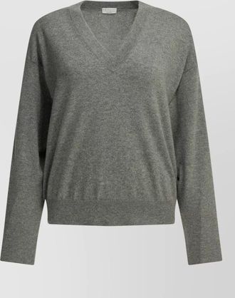 Brunello Cucinelli cashmere v-neck sweater