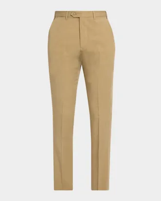 Emporio Armani Men & apos;s Lyocell, Cotton & Linen Trousers