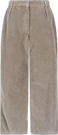 The Row Pantaloni In Velluto A Coste