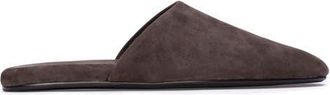 Black Suede Studio Shiloh Mule in Hot Fudge Suede at Nordstrom, Size 38