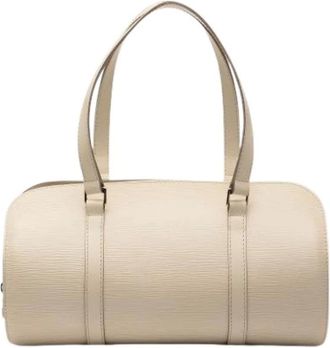 Louis Vuitton Pre-owned Handbags, female, White, Size: ONE SIZE Pre-owned Soufflot