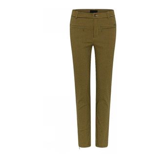 C.Ro Broek - Dames - Slim Fit Broeken - Bruin - L - Katoen - Broeken