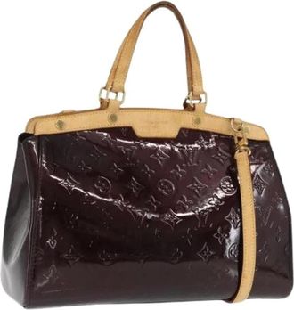 Louis Vuitton Pre-owned Handbags, female, Purple, Size: ONE SIZE Pre-owned Vintage Handbag
