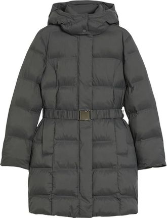 Pennyblack Parkas - Dames - Parka Jassen - Grijs - XS - Leer - Jassen