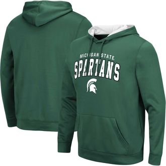 Colosseum Mens Colosseum Green Michigan State Spartans Resistance Pullover Hoodie at Nordstrom, Size Xx-Large