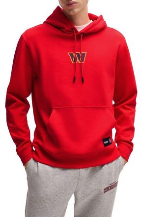 BOSS x NFL Woodson Graphic Hoodie in Washington Commanders at Nordstrom, Size Xxx-Large