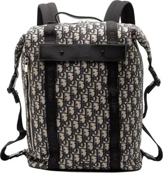 Dior Pre-owned Functionele Rugzak - Dames - Vintage Rugzakken - Blauw - ONE Size - Vintage