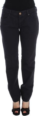 Ermanno Scervino Casual Fit Jeans - Dames - Slim Fit Jeans - Zwart - S - Katoen - Jeans
