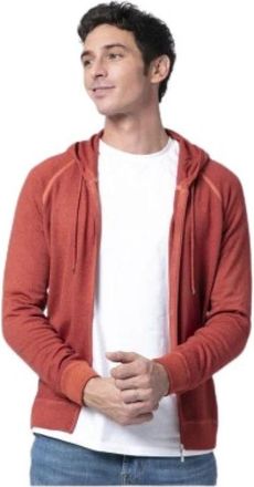 Gran Sasso Zip-throughs - Heren - Vesten met rits - Rood - L - Wol - Hoodies & sweatvesten