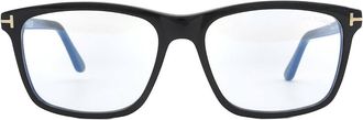 Tom Ford Blue Light Block Square Mens Eyeglasses FT5479-B 001 56