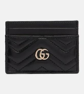 Gucci GG leather card holder