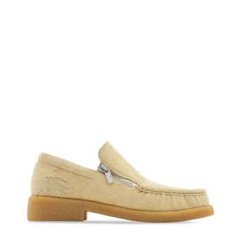 Burberry Chance Suede Loafers, Brand Size 44 ( US Size 11 )