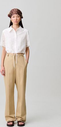 Claudie Pierlot Chemise dentelle courte