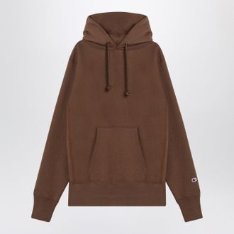 Champion Brown Cotton Hoodie