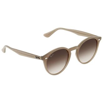 Ray-Ban Ray Ban Brown Gradient Round Mens Sunglasses RB2180 616613 51