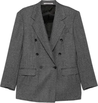 Tagliatore Houndstooth Double-breasted Blazer