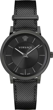 Versace Heren, Accessoires, Zwart, Maat: ONE Size Leer